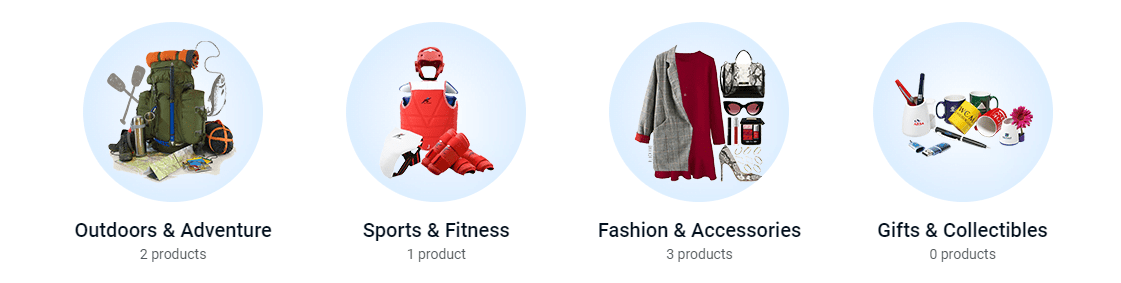 Select your niche and product categories with Stocked Stores